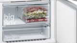 iQ500 Alttan Donduruculu Buzdolabı 186 x 86 cm Kolay temizlenebilir Inox KG86NHI30N KG86NHI30N-7