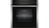 N 50 Built-in oven with added steam function 60 x 60 cm Stainless steel B3AVH4HH0B B3AVH4HH0B-1