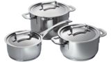 set of 3 pots for induction hob HZ390030 HZ390030-1