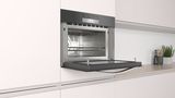 Einbau Mikrowelle mit Heißluft 60 x 45 cm Schwarz CC4W91960 CC4W91960-4