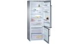 Alttan Donduruculu Buzdolabı Kolay temizlenebilir Inox KG57NP71NE KG57NP71NE-1