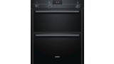 iQ500 built-in double oven Black HB13NB621B HB13NB621B-1