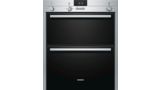 iQ500 built-in double oven Stainless steel HB13NB521B HB13NB521B-1