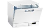 iQ300 Lave-vaisselle compact pose-libre 55 cm Blanc SK26E221EU SK26E221EU-1