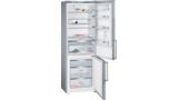 iQ500 Frigo-congelatore da libero posizionamento inoxDoor KG49EAI40 KG49EAI40-1