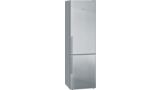 IQ500 Szabadonálló, alulfagyasztós hűtő-fagyasztó kombináció Inox - könnyű tisztítás KG39EAI40 KG39EAI40-2