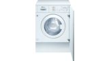 Lavadora totalmente integrable 6 kg 1000 r.p.m., Blanco 3TI60101A 3TI60101A-1