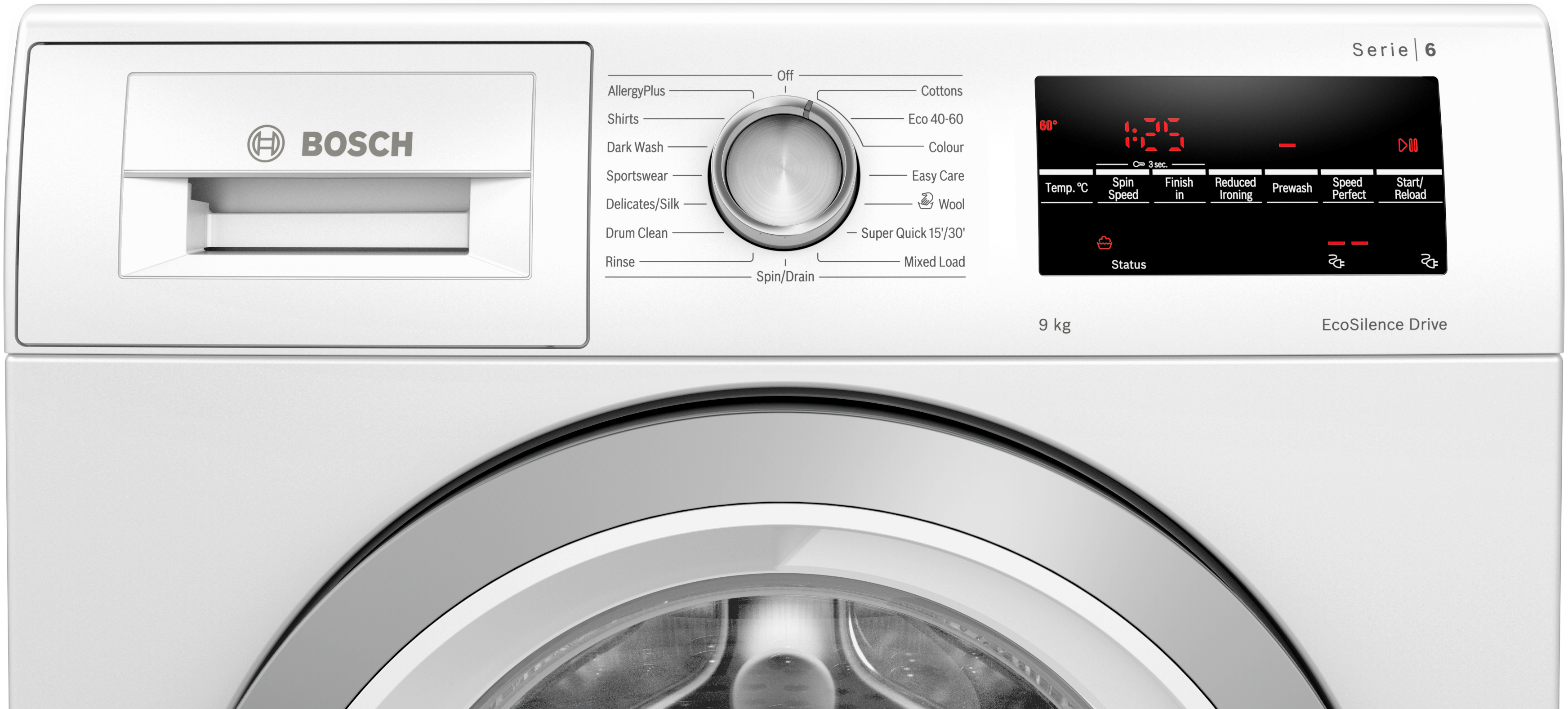 bosch serie 6 wau28t64gb 9kg washing machine