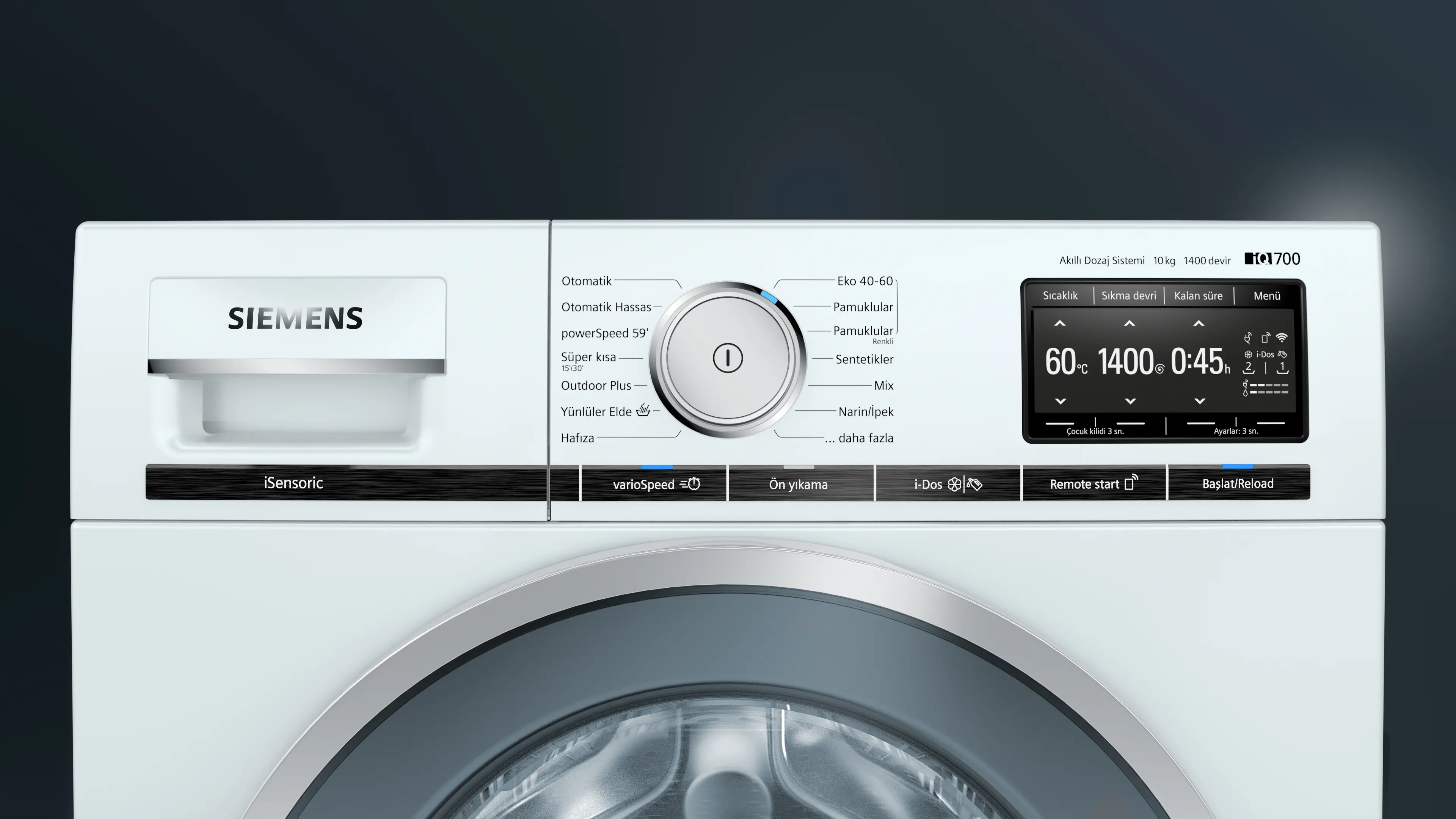 WM14XEH1TR Çamaşır Makinesi | Siemens Ev Aletleri