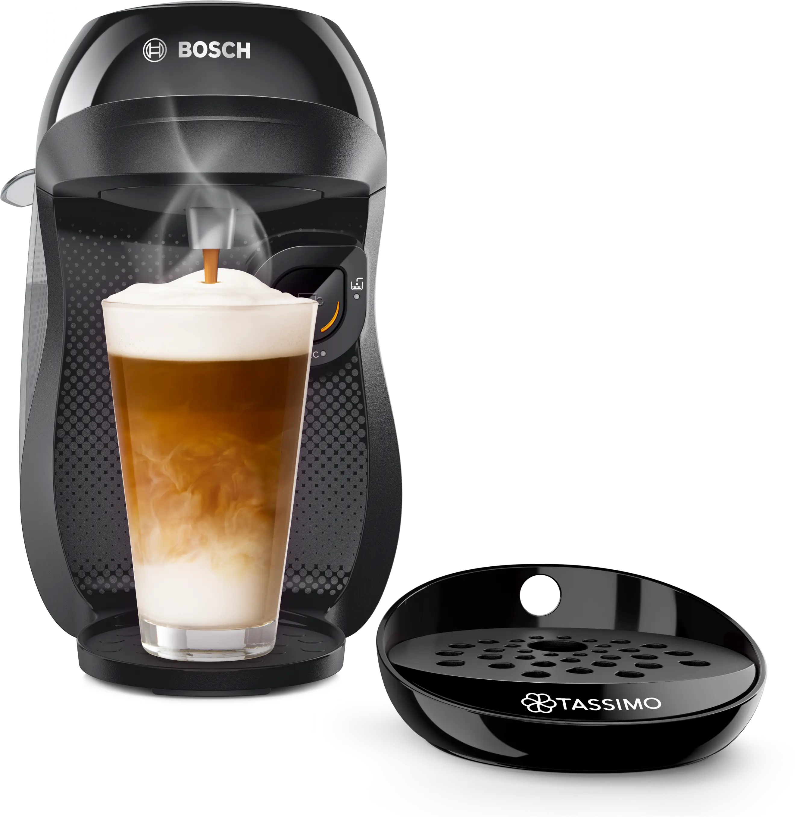 Bosch Tassimo Happy TAS1003 – Machine à café à capsules – Cafetière multi boissons pour plus de