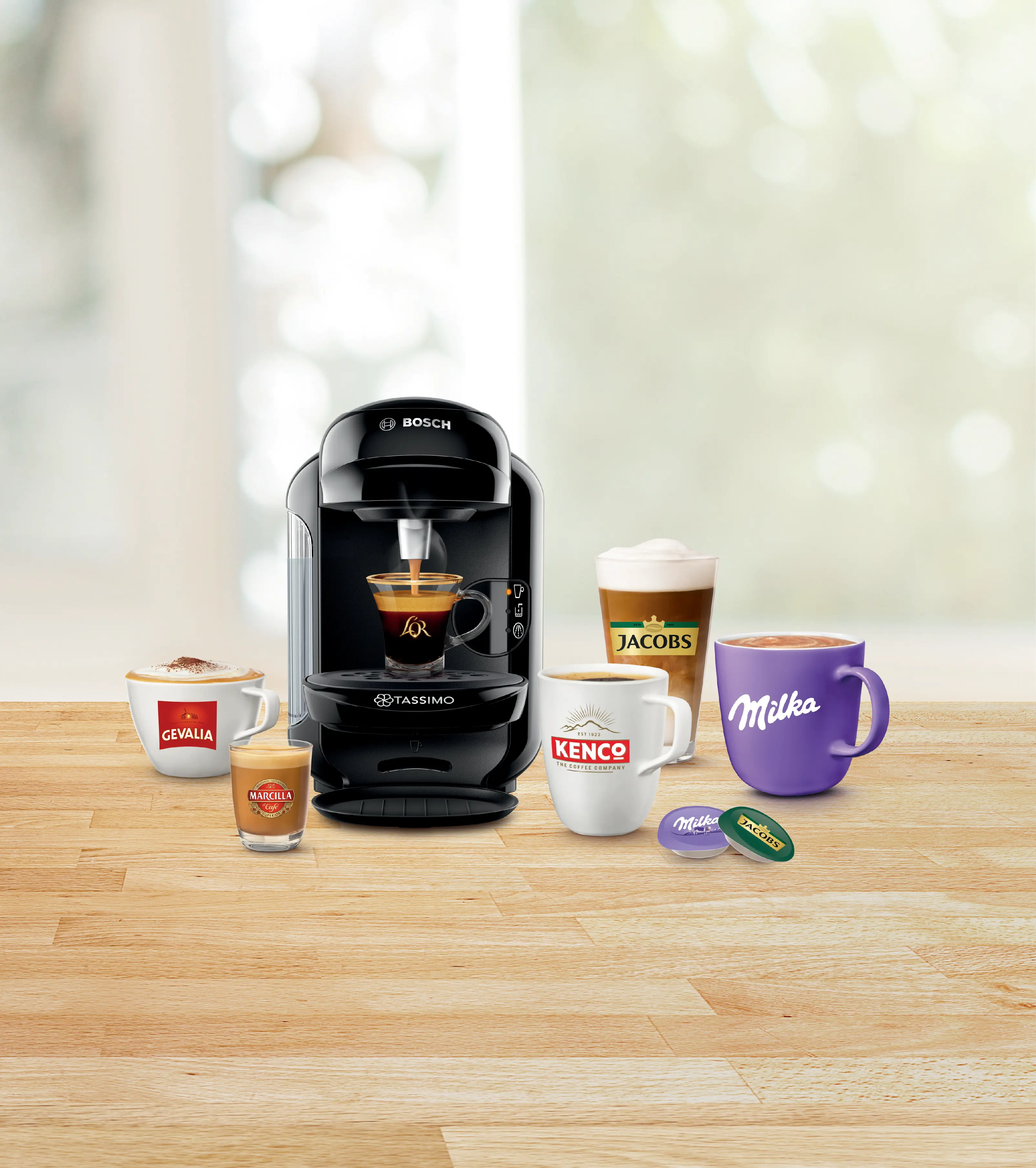 Tas1402gb vivy pod coffee machine top
