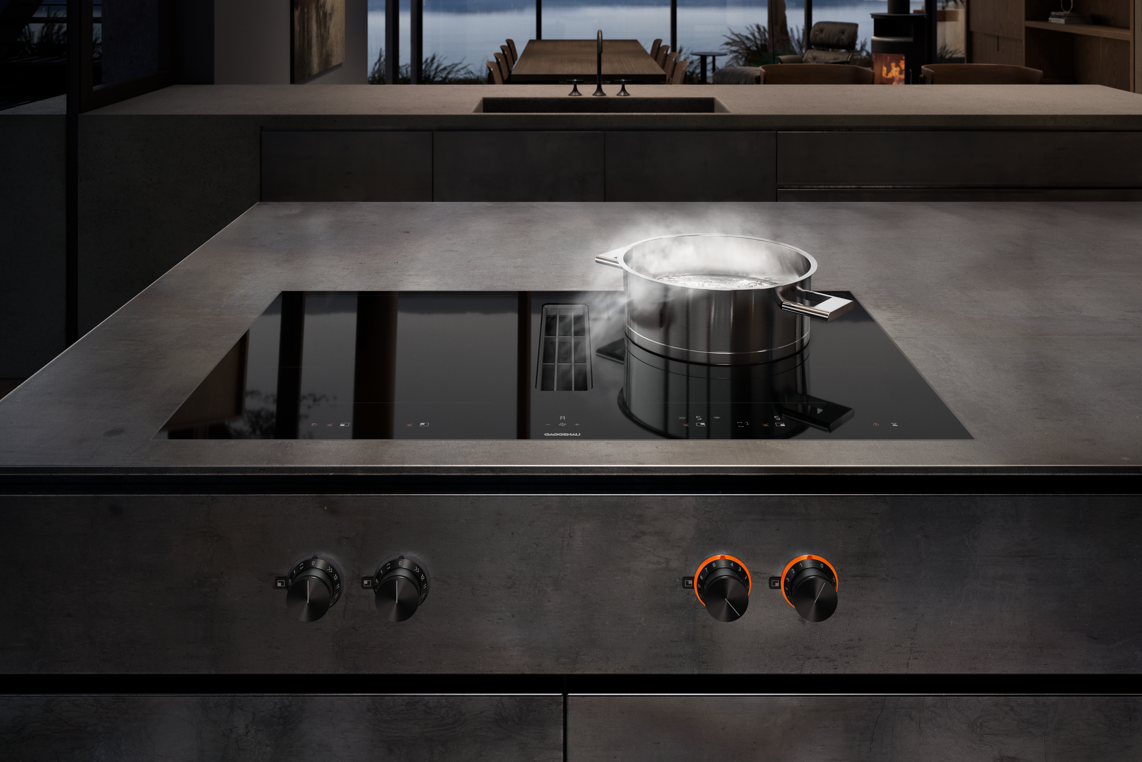 CV482105 Inductiekookplaat met afzuiging | GAGGENAU NL