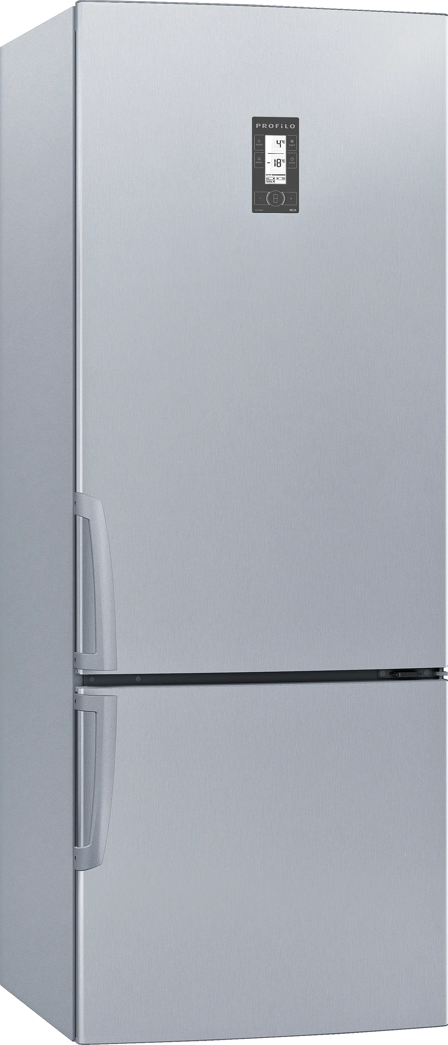 Profilo BD3057IFAN Alttan Donduruculu Buzdolabı 185 x 70 cm Paslanmaz çelik, Total No Frost