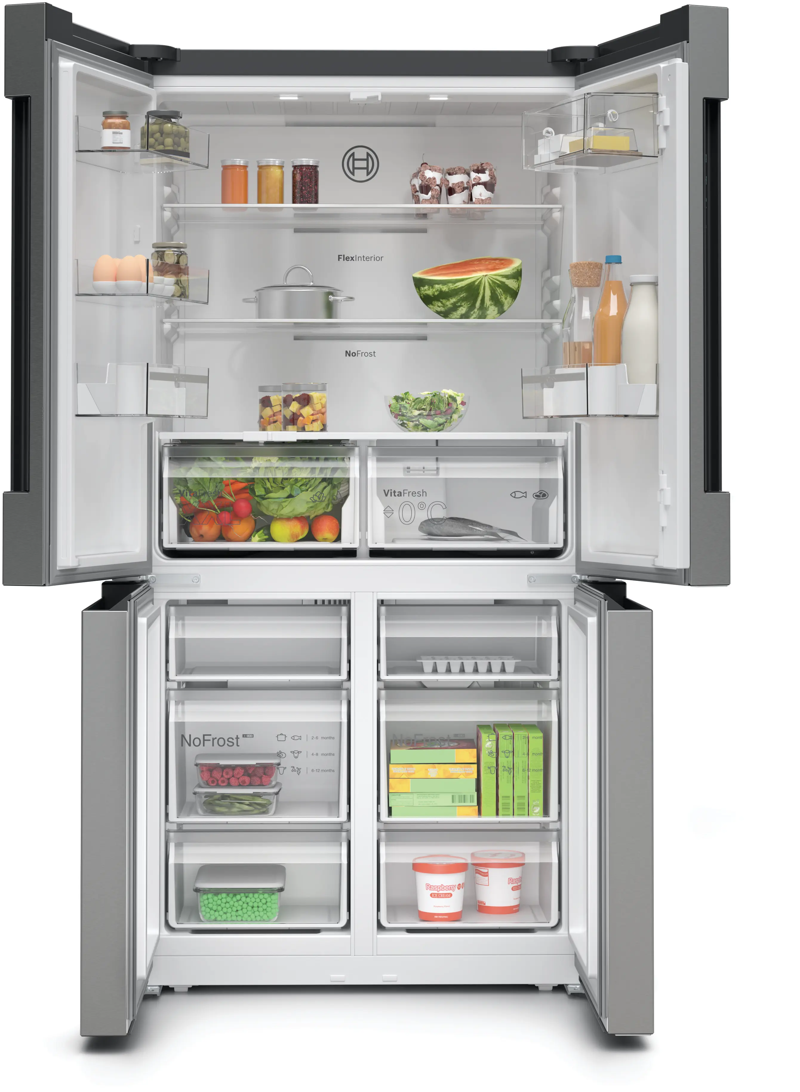 bogeyページ KFN96VPEA French Door Bottom freezer, multi door | BOSCH ZA