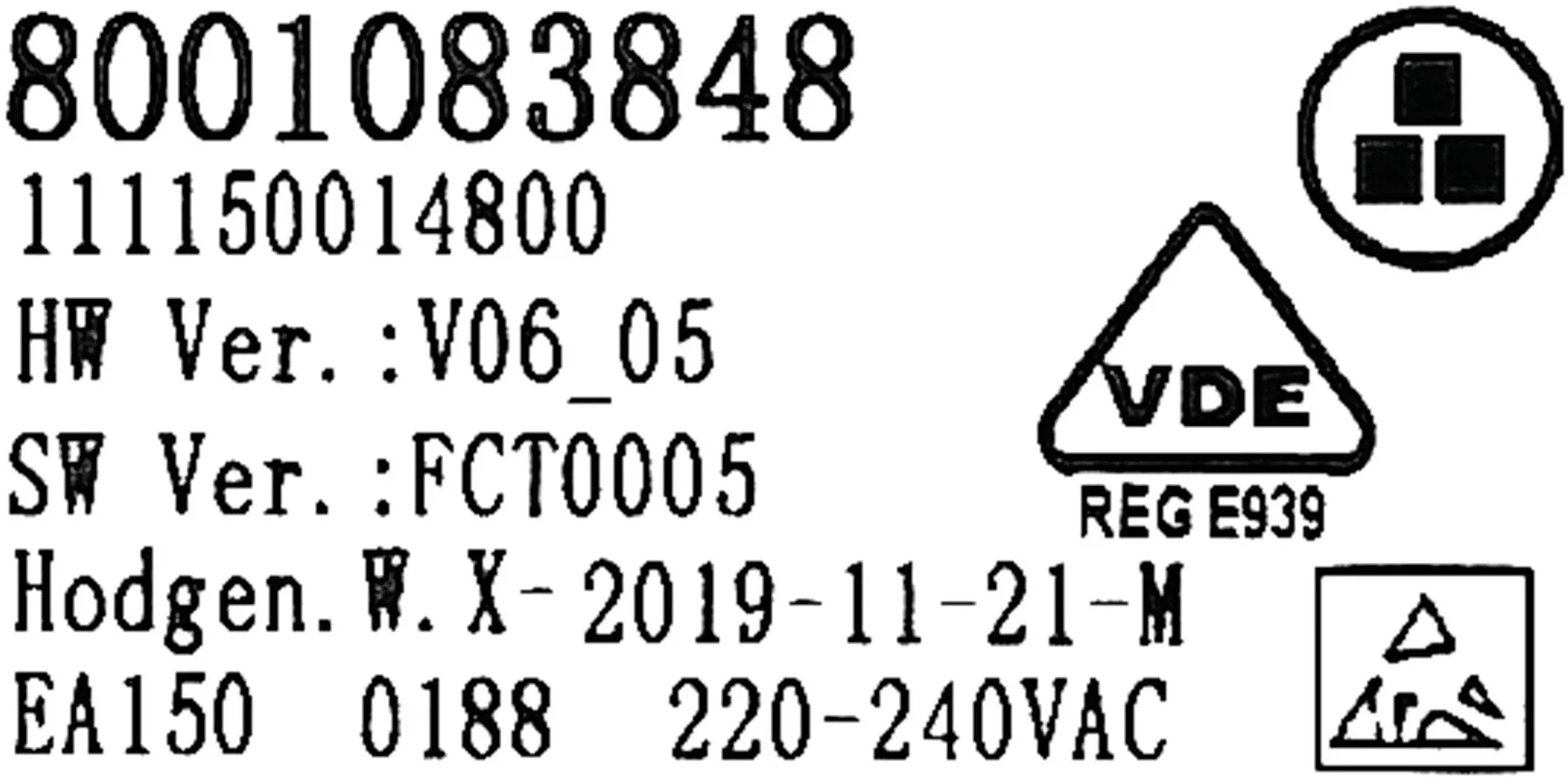 MODULE AFFICHEUR POUR REFRIGERATEUR BOSCH - 00640889