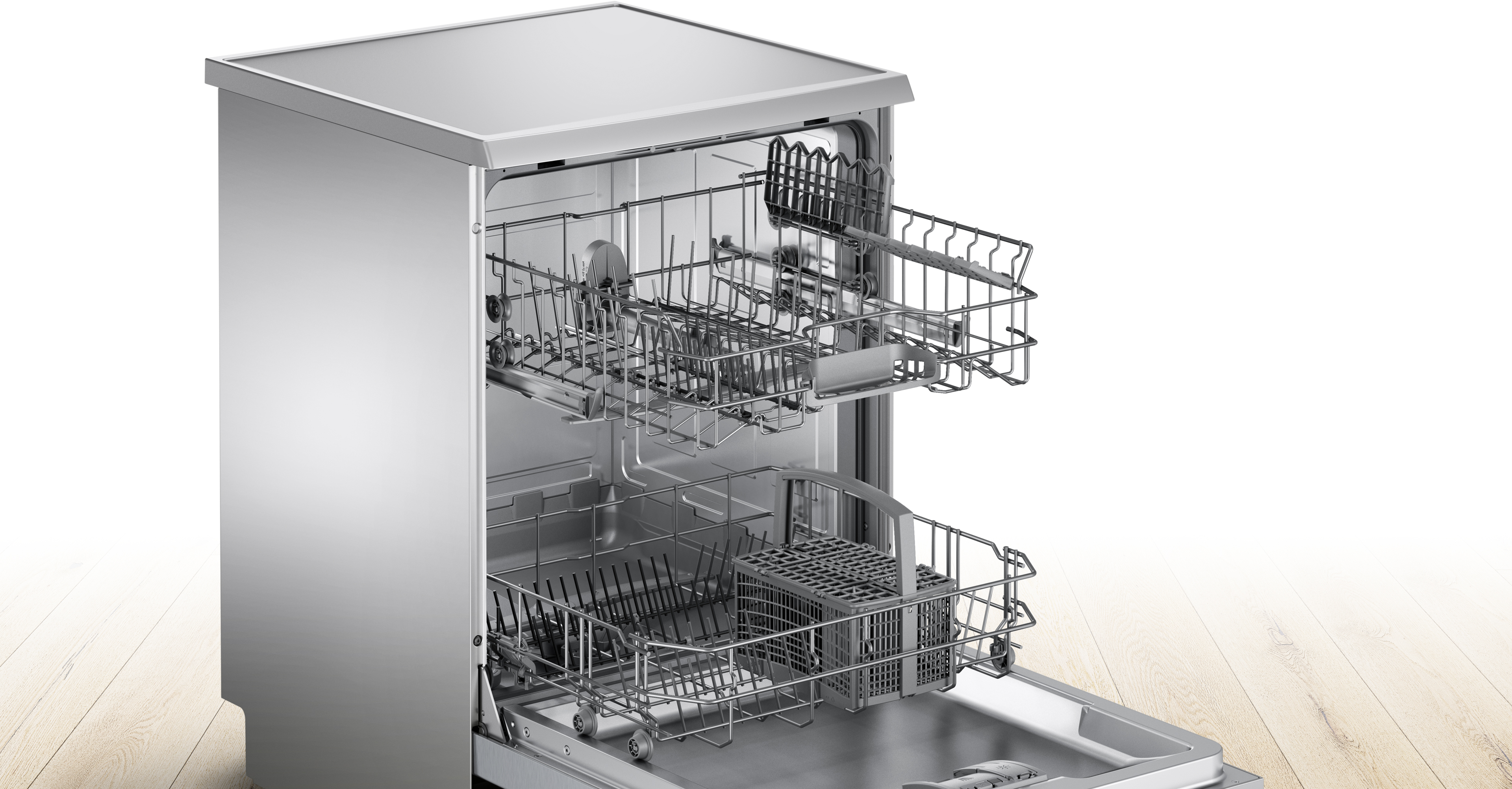 Bosch 12 place silver dishwasher sale sms24ai00z