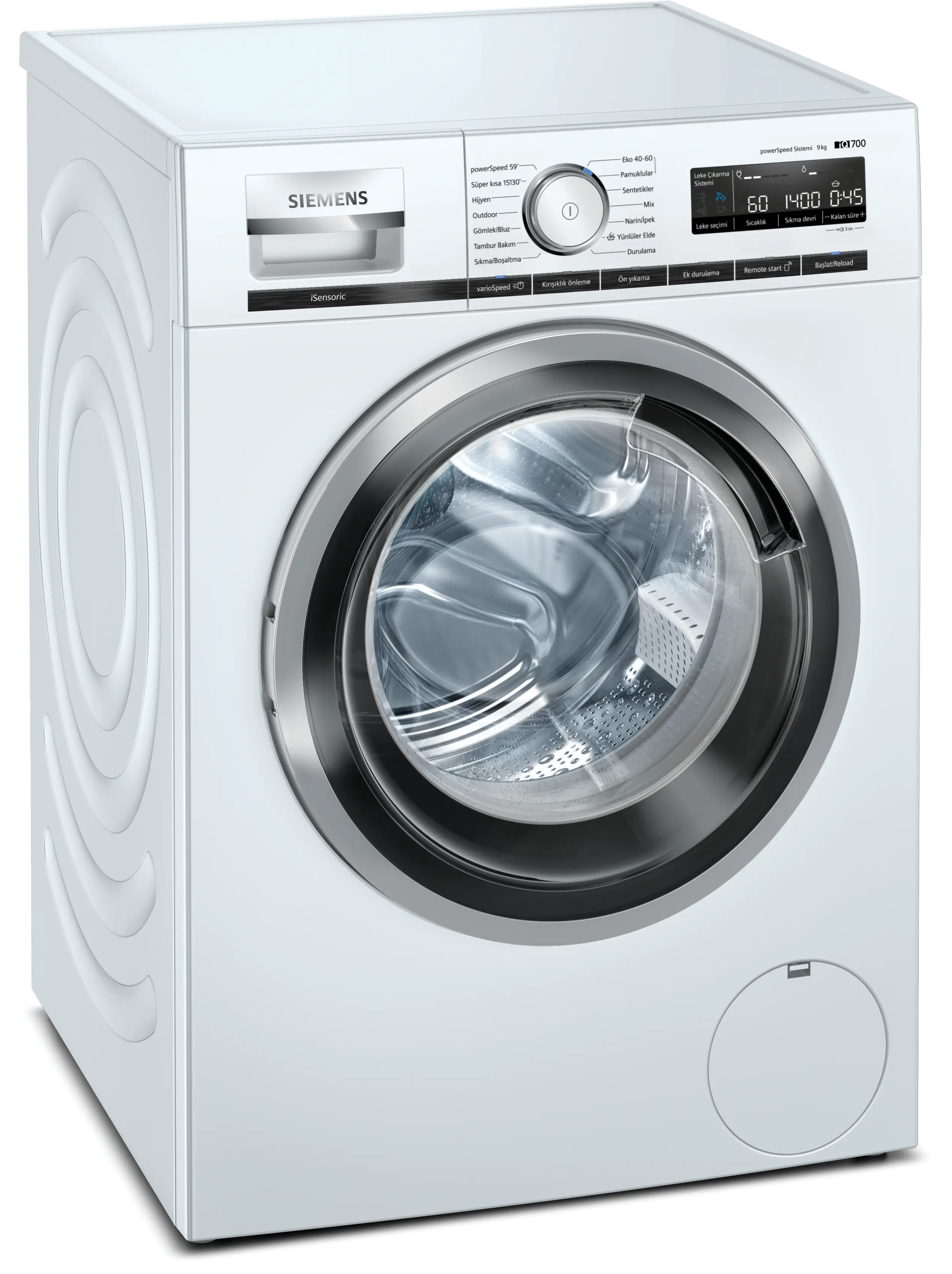 Siemens WM14VMH0TR iQ700 Çamaşır Makinesi 9 kg 1400 dev./dak.