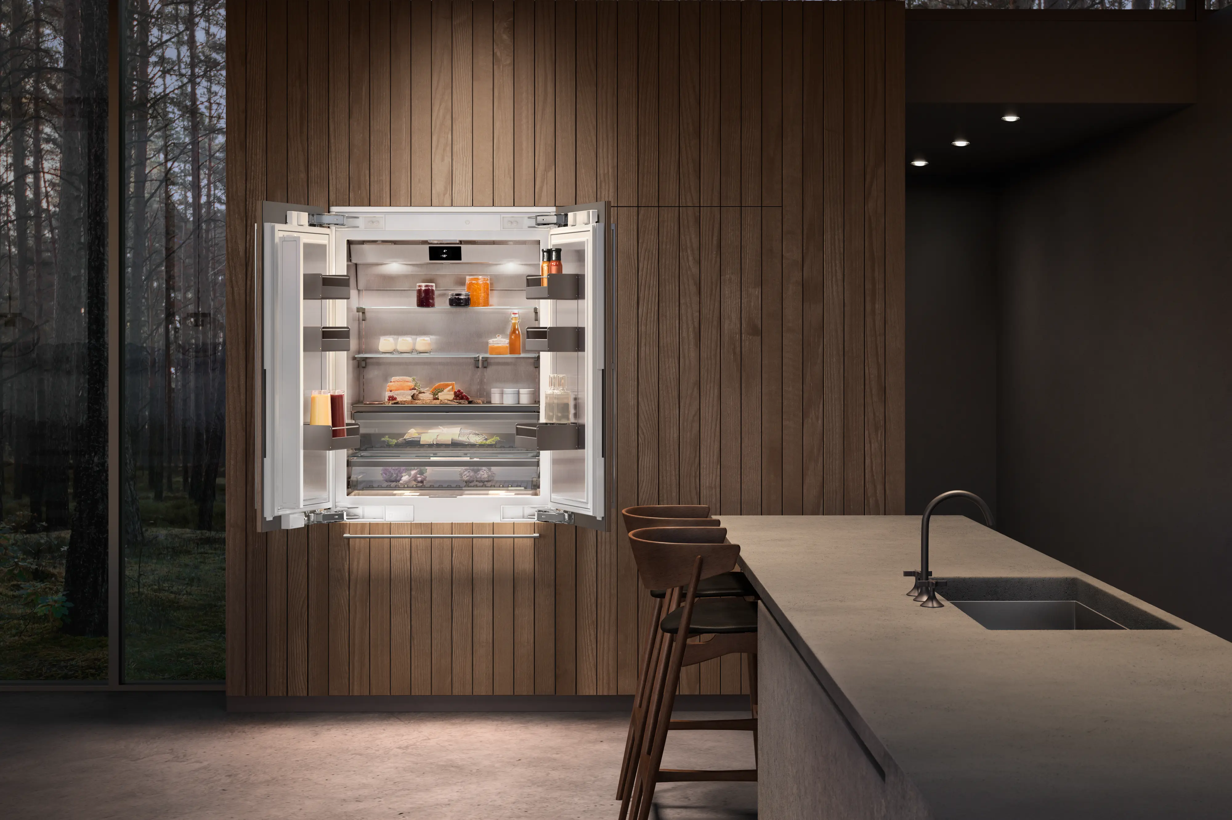 RY492705 Vario fridge-freezer combination | GAGGENAU US