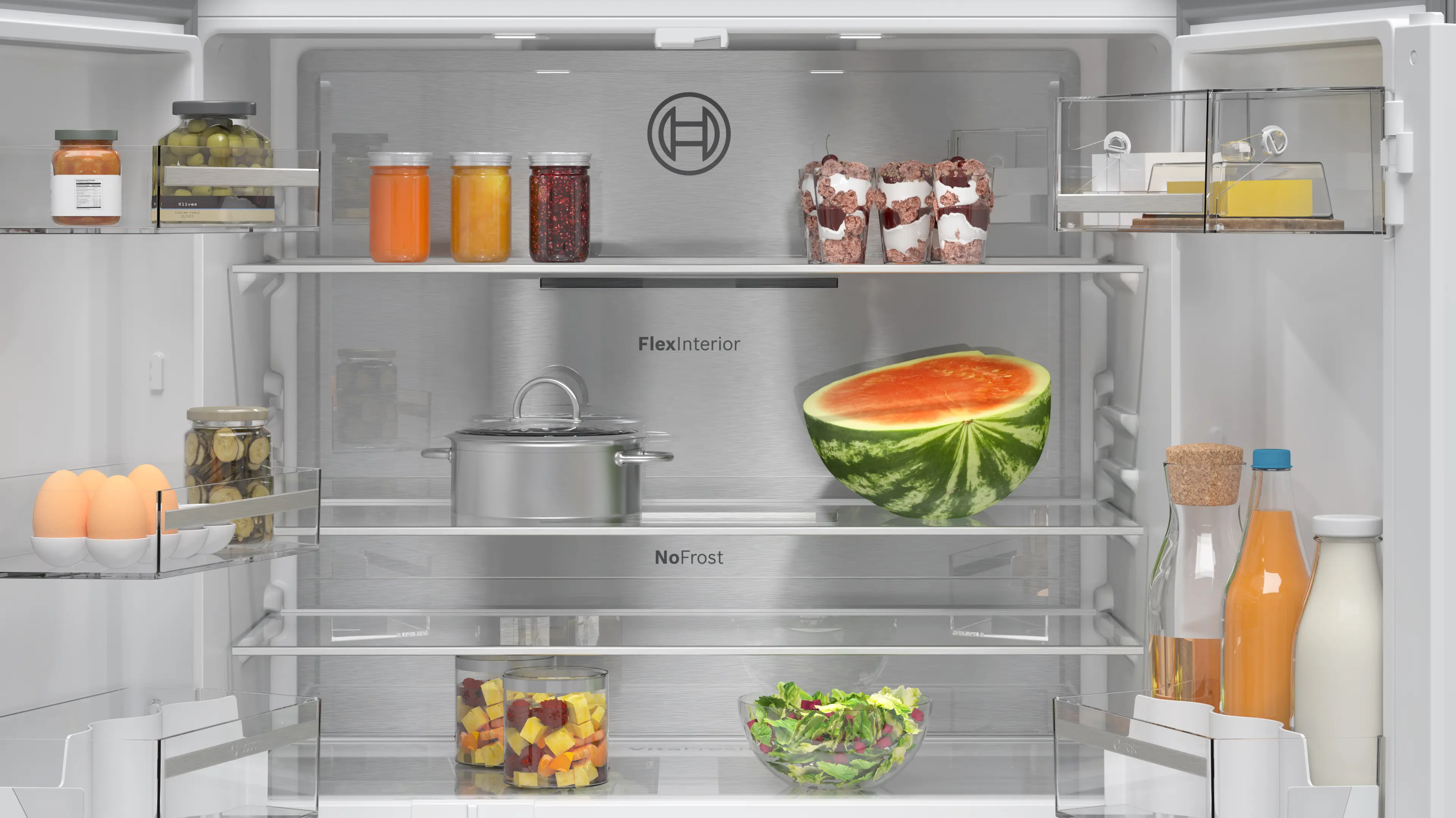 KFN96AXEA French door bottom freezer, multi door | BOSCH SG