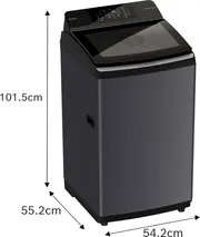 Bosch WOE850B7IN Series 2 washing machine, top load 680 rpm