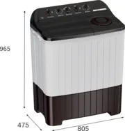 Bosch WJP70AU0IN Series 2 Semi-automatic Toploader 7 kg 1300 rpm - View 6