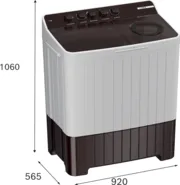 Bosch WJP11CU0IN Series 2 Semi-automatic Toploader 11 kg 1300 rpm - View 5