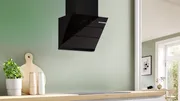 Bosch DWK61CJ60I Series 4 Wall-Mounted Cooker Hood 60 cm Black - View 2