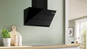Bosch DWK91CJ60I Series 4 Wall-Mounted Cooker Hood 90 cm Black - View 2