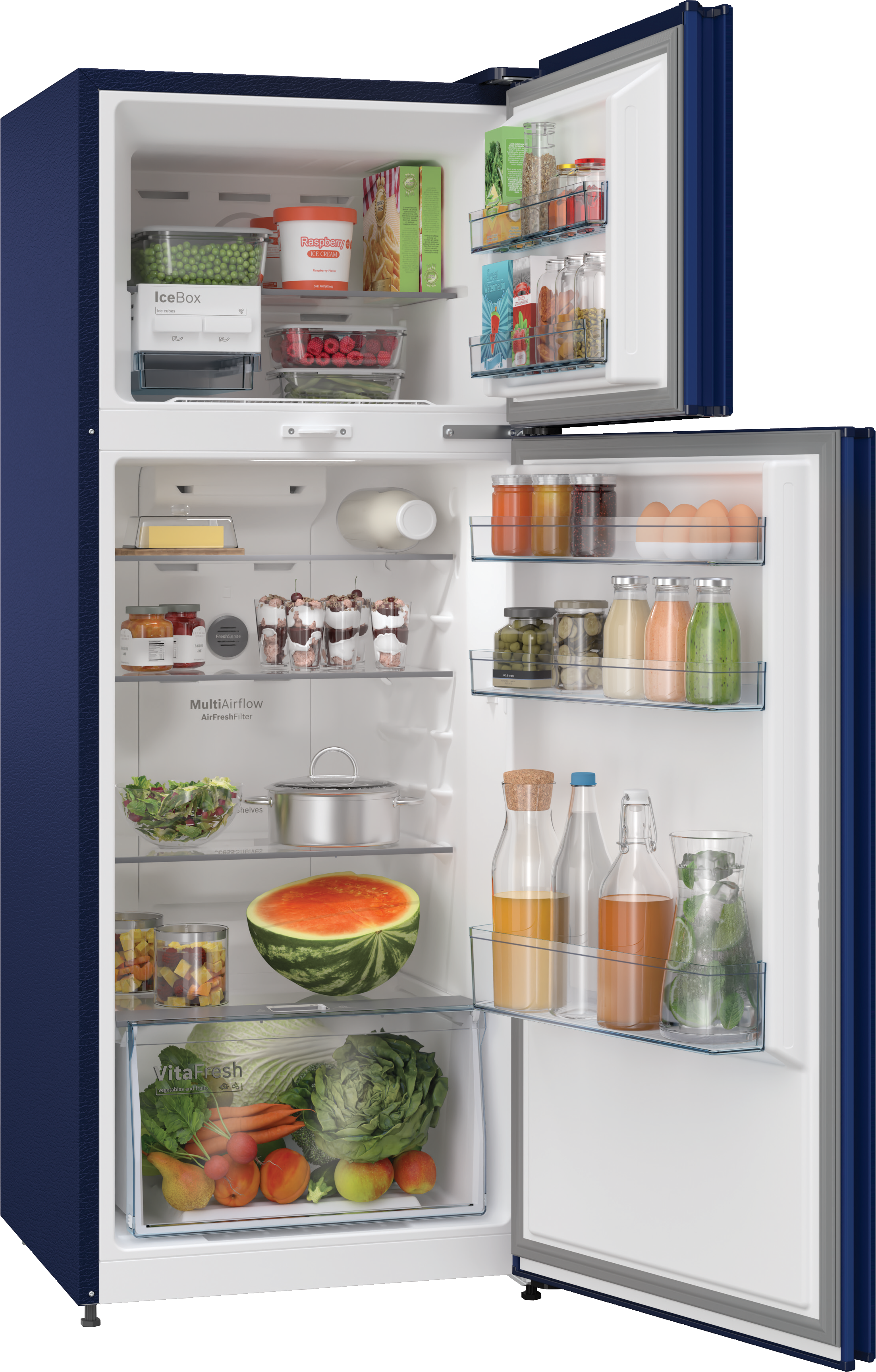 CTC27BT4NI free-standing fridge-freezer with freezer at top