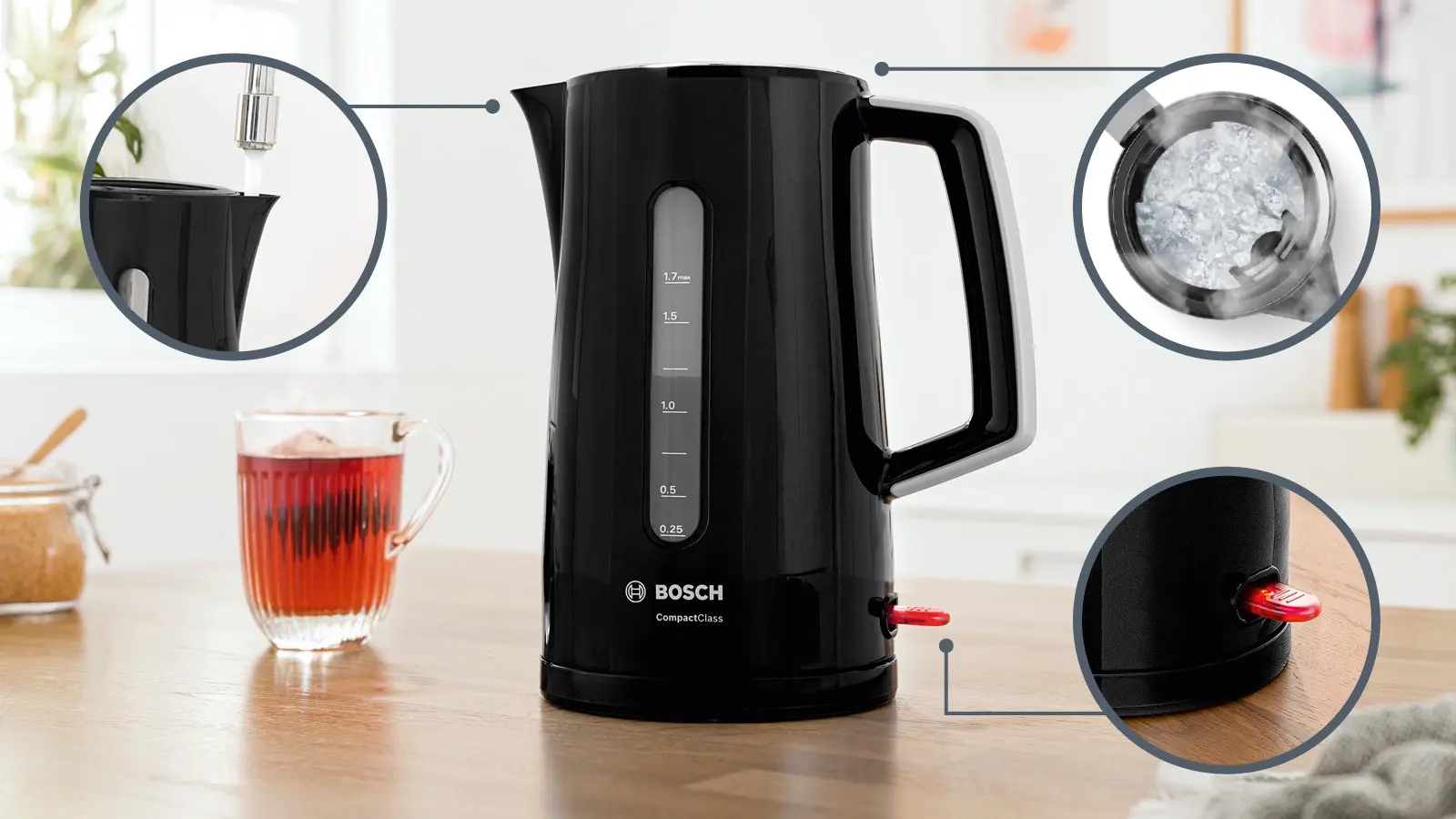 TWK3A013 Hervidor Electrodomésticos Bosch