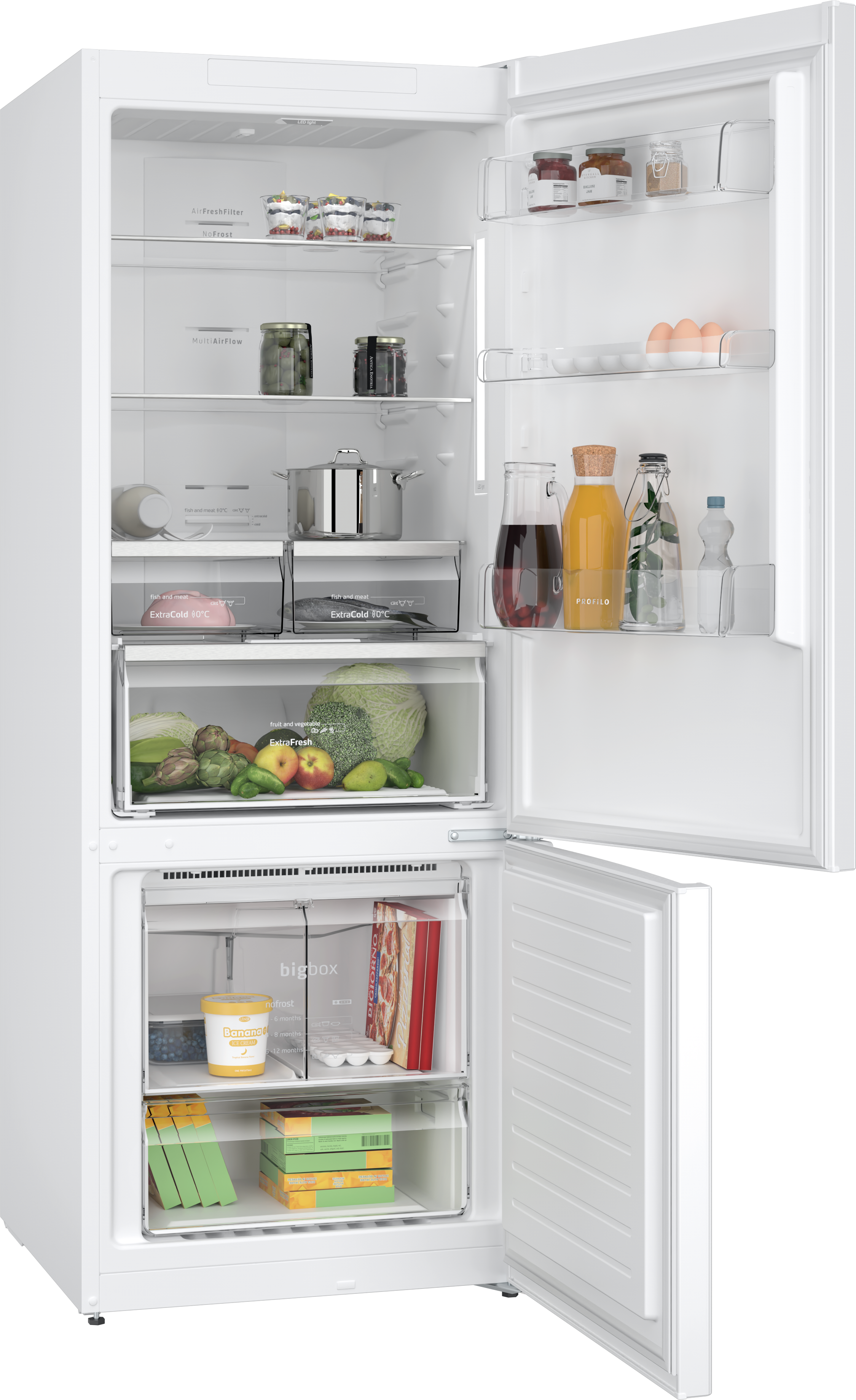 BD3055WECN Alttan Donduruculu Buzdolabı | PROFILO TR