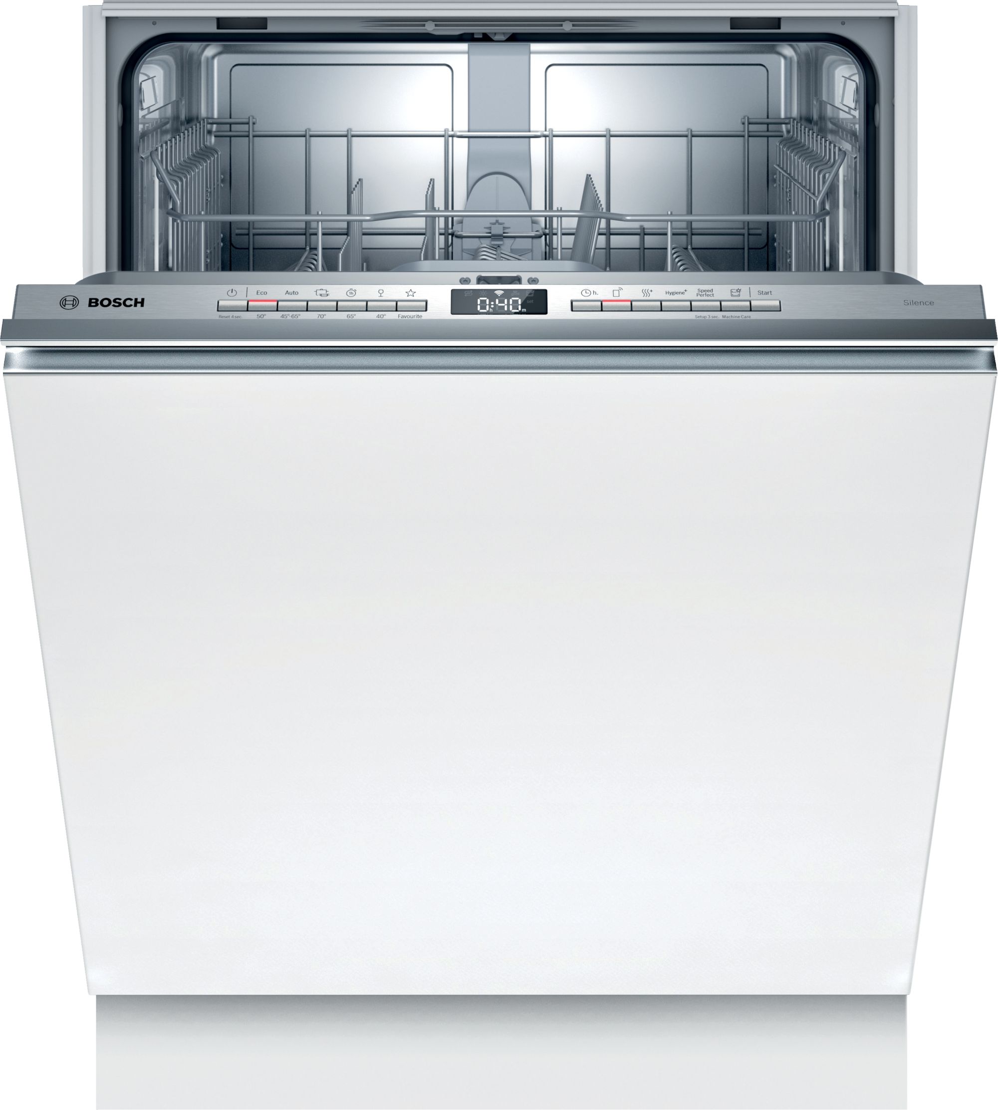 Bosch Serie 4 Lavavajillas totalmente integrable 60 cm Puerta deslizante SMH4ITX12E