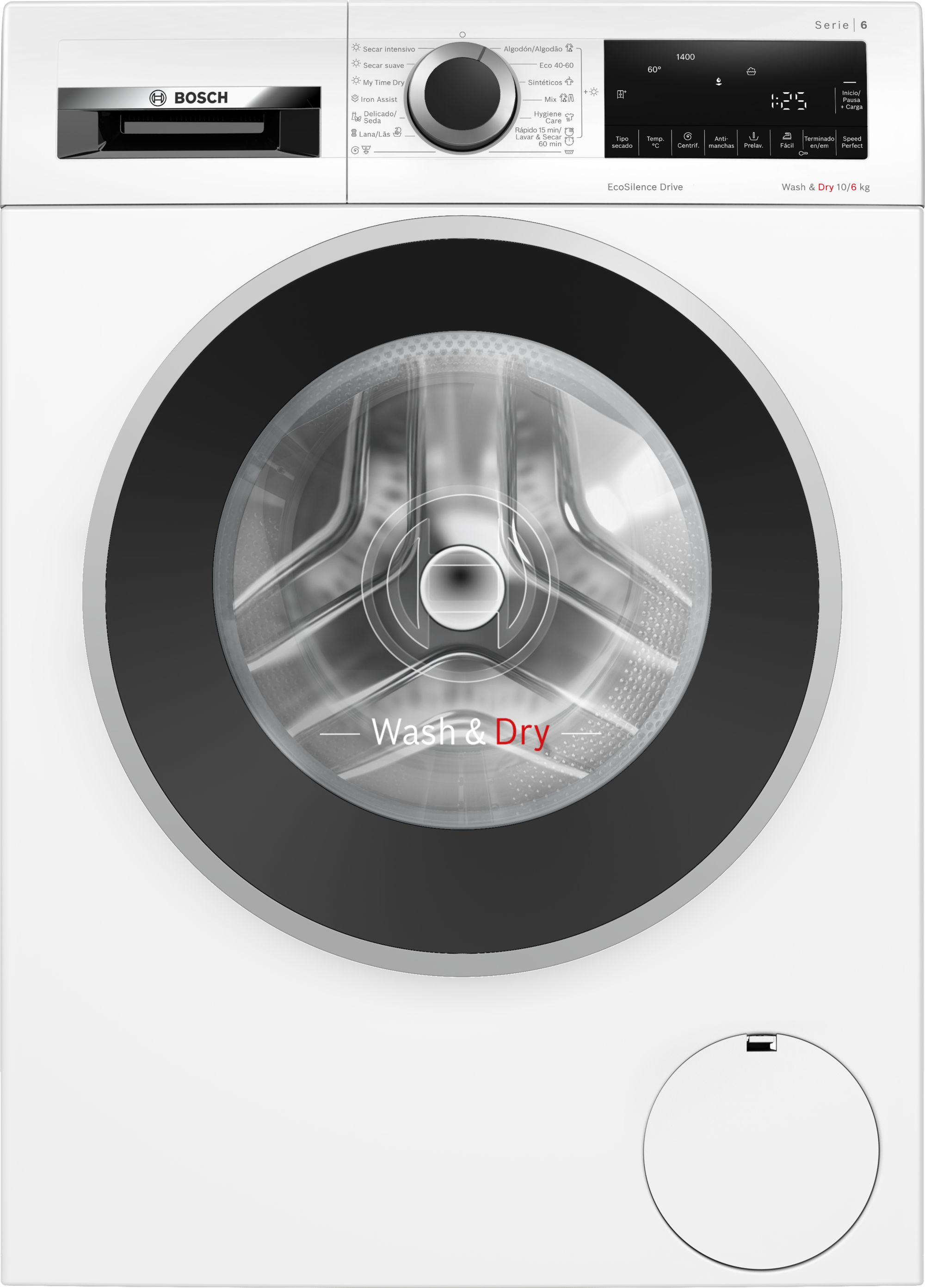 Bosch Serie 6 Lavadora-secadora 1400 r.p.m. WNG25400ES