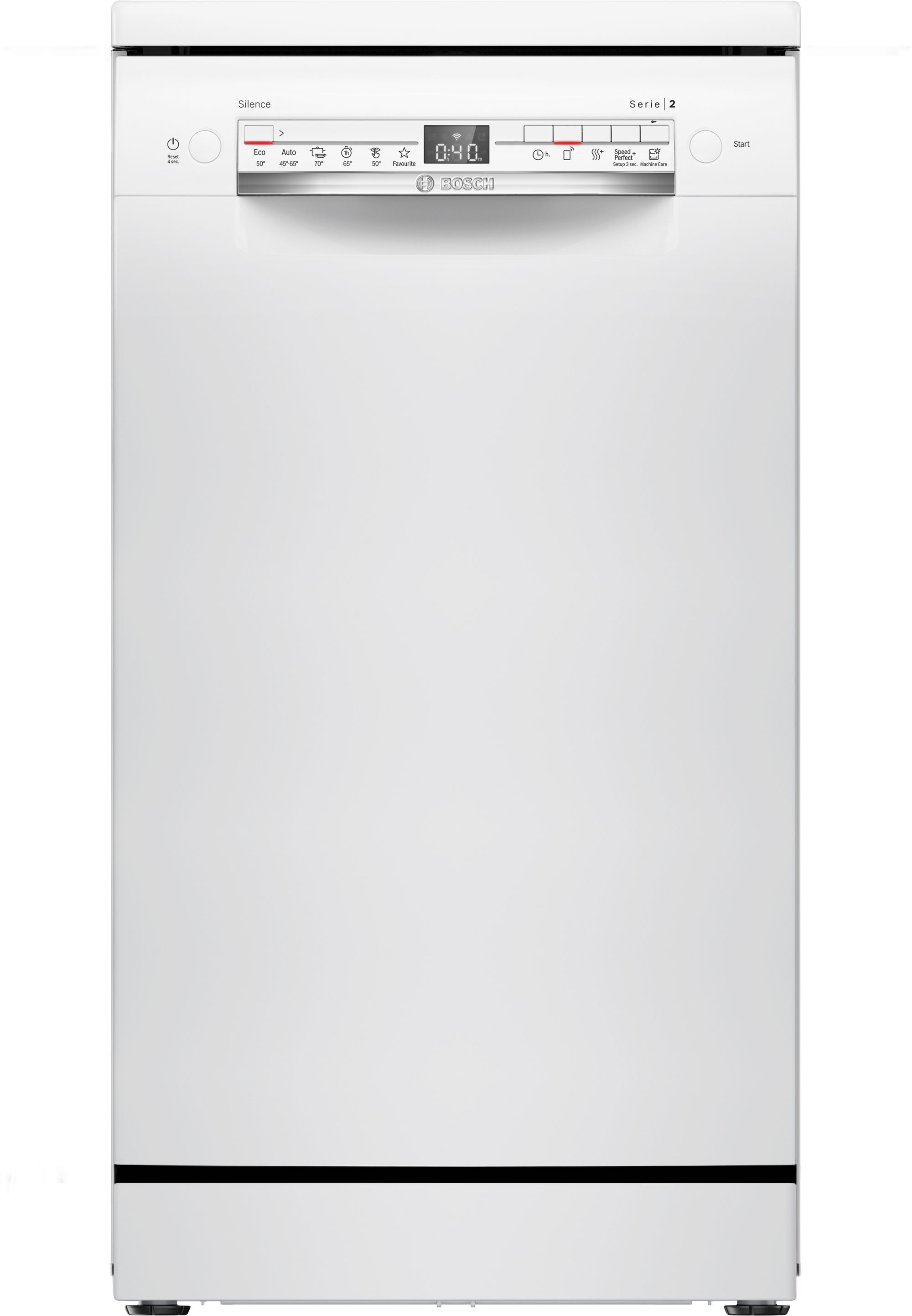 Bosch Serie 2 Lavavajillas de libre instalación 45 cm Blanco SPS2HKW58E