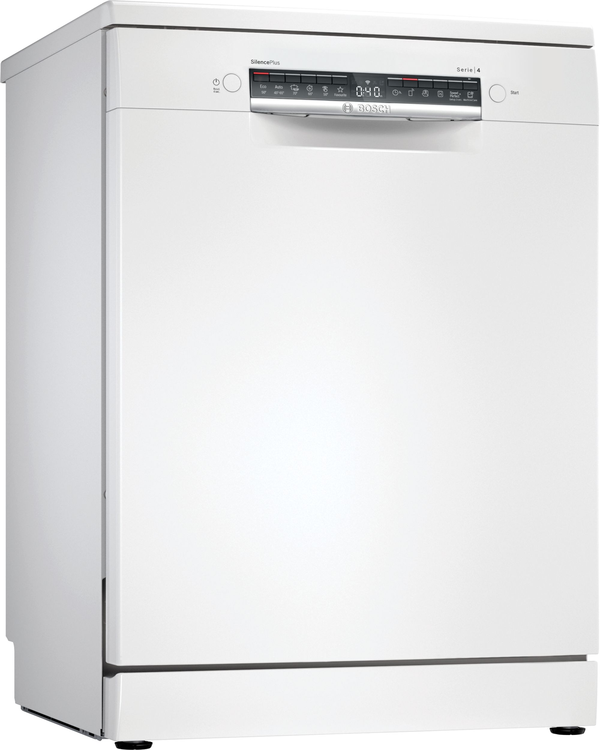 Bosch Serie 4 Lavavajillas de libre instalación 60 cm Blanco SMS4EMW06E