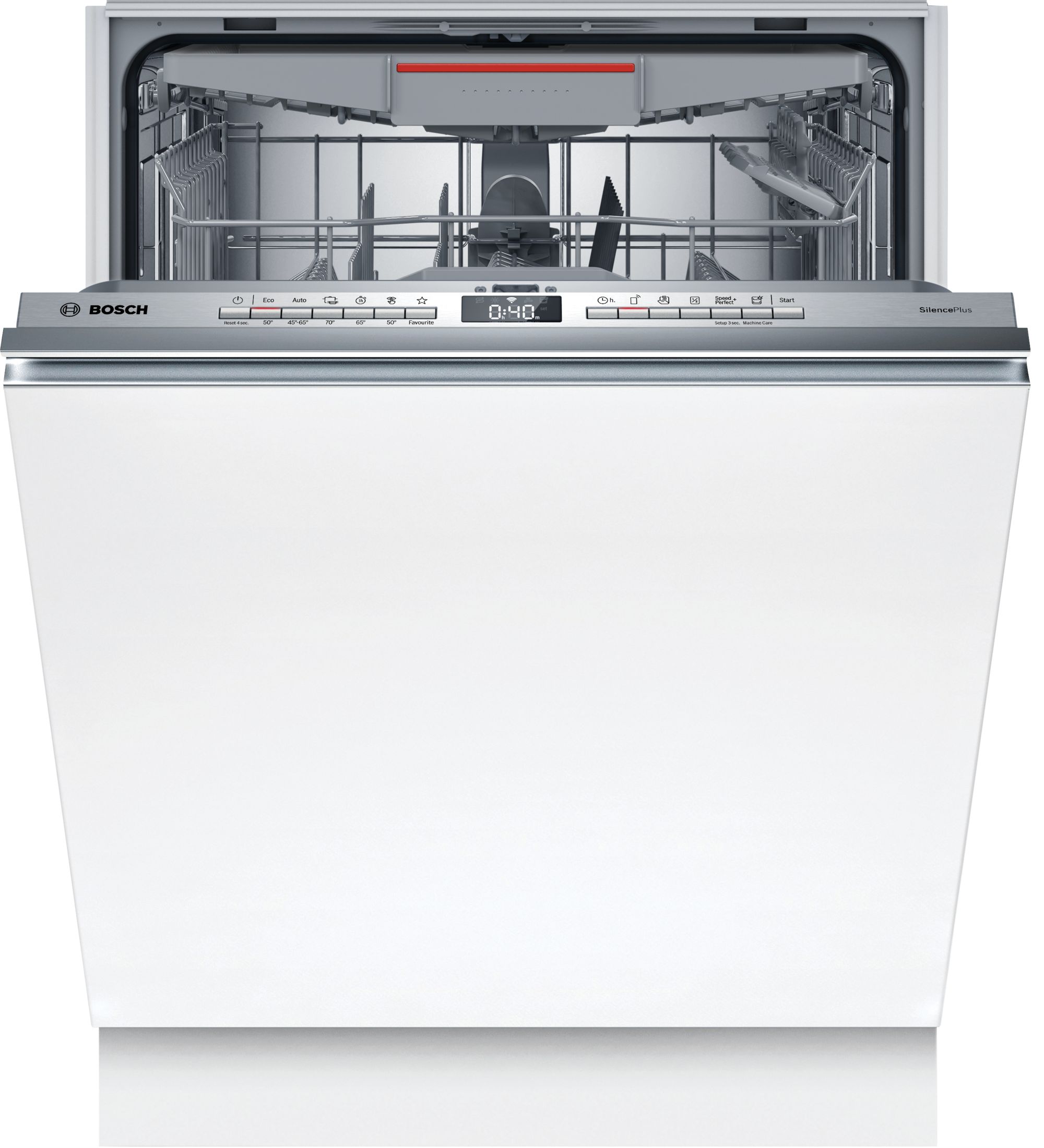 Bosch Serie 4 Lavavajillas totalmente integrable 60 cm Puerta deslizante SMH4ECX21E