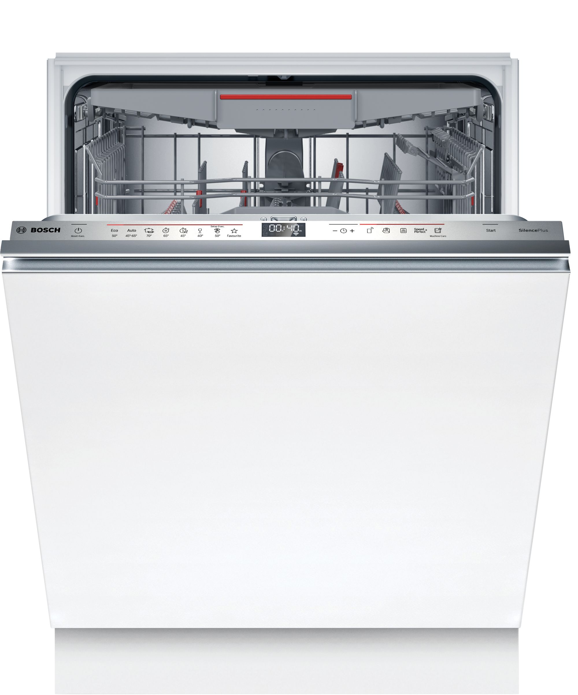 Bosch Serie 6 Lavavajillas totalmente integrable 60 cm Puerta deslizante SMT6ECX00E