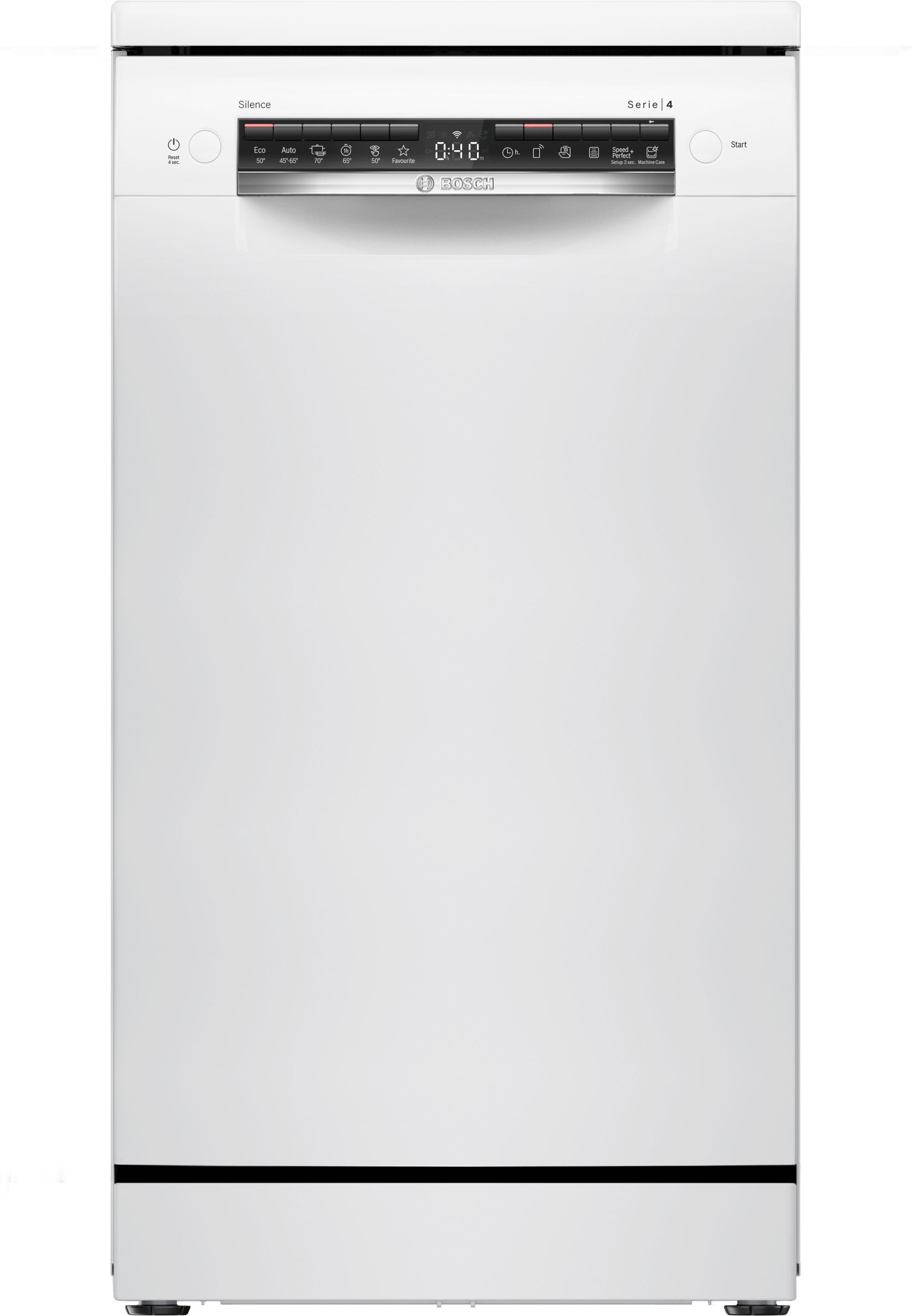 Bosch Serie 4 Lavavajillas de libre instalación 45 cm Blanco SPS4EMW61E