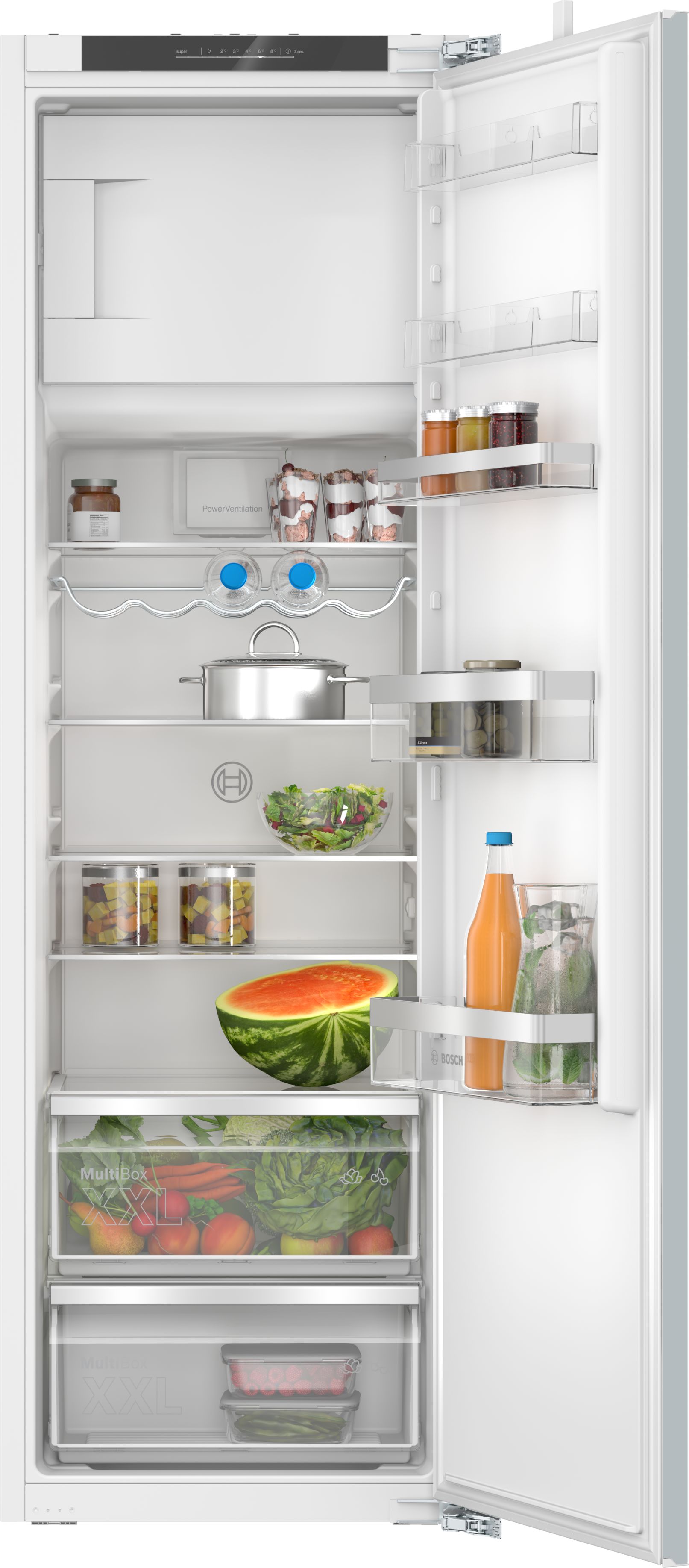 Bosch Serie 4 Frigorífico integrable 177.2 x 54.1 cm Puerta fija KIL82VFE0