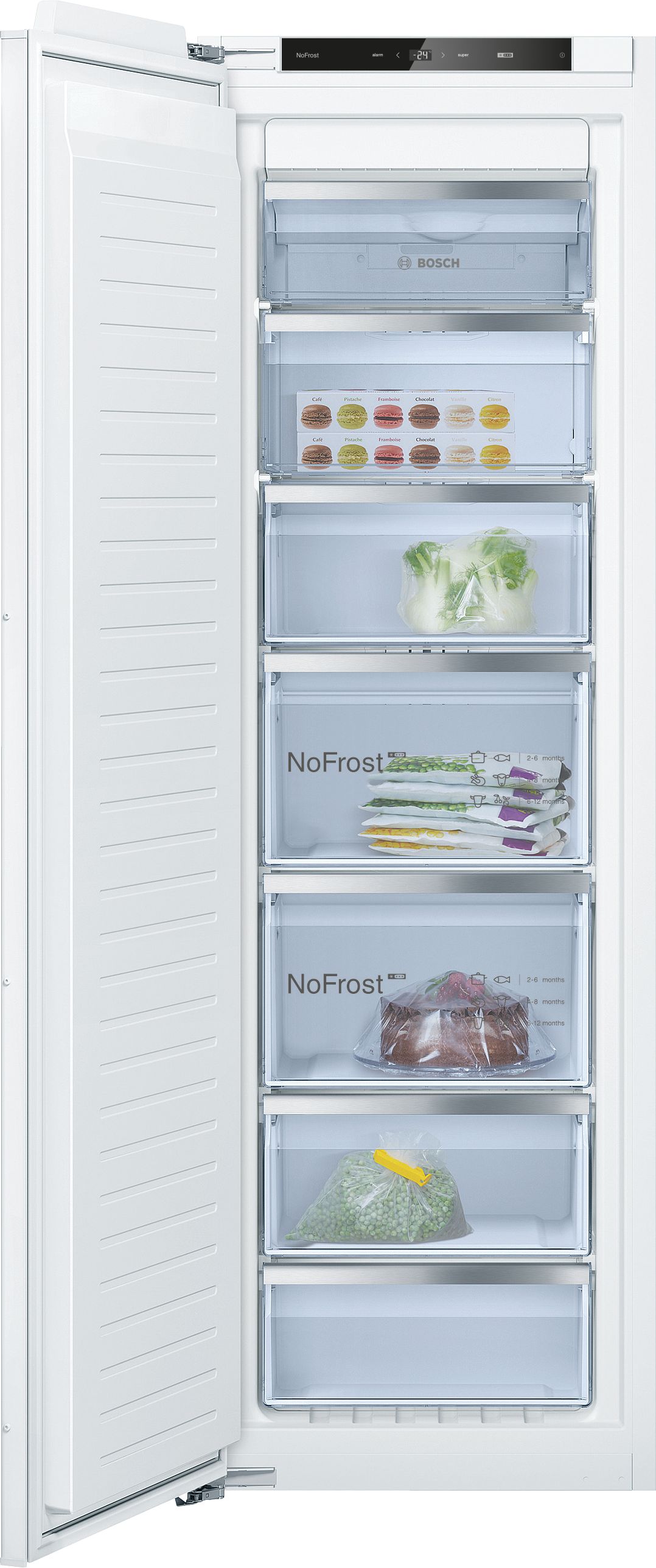 Bosch Serie 4 Congelador integrable 177.2 x 55.8 cm Puerta fija GIN81VEE0