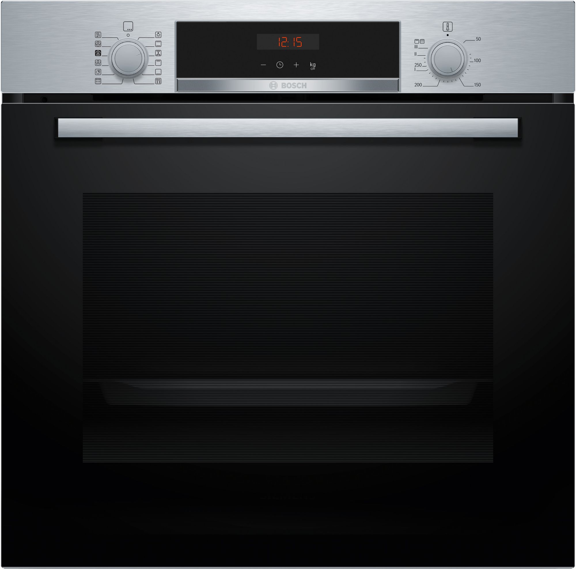 Bosch Serie 4 Horno con vapor 60 x 60 cm Acero inoxidable HQA574ES3