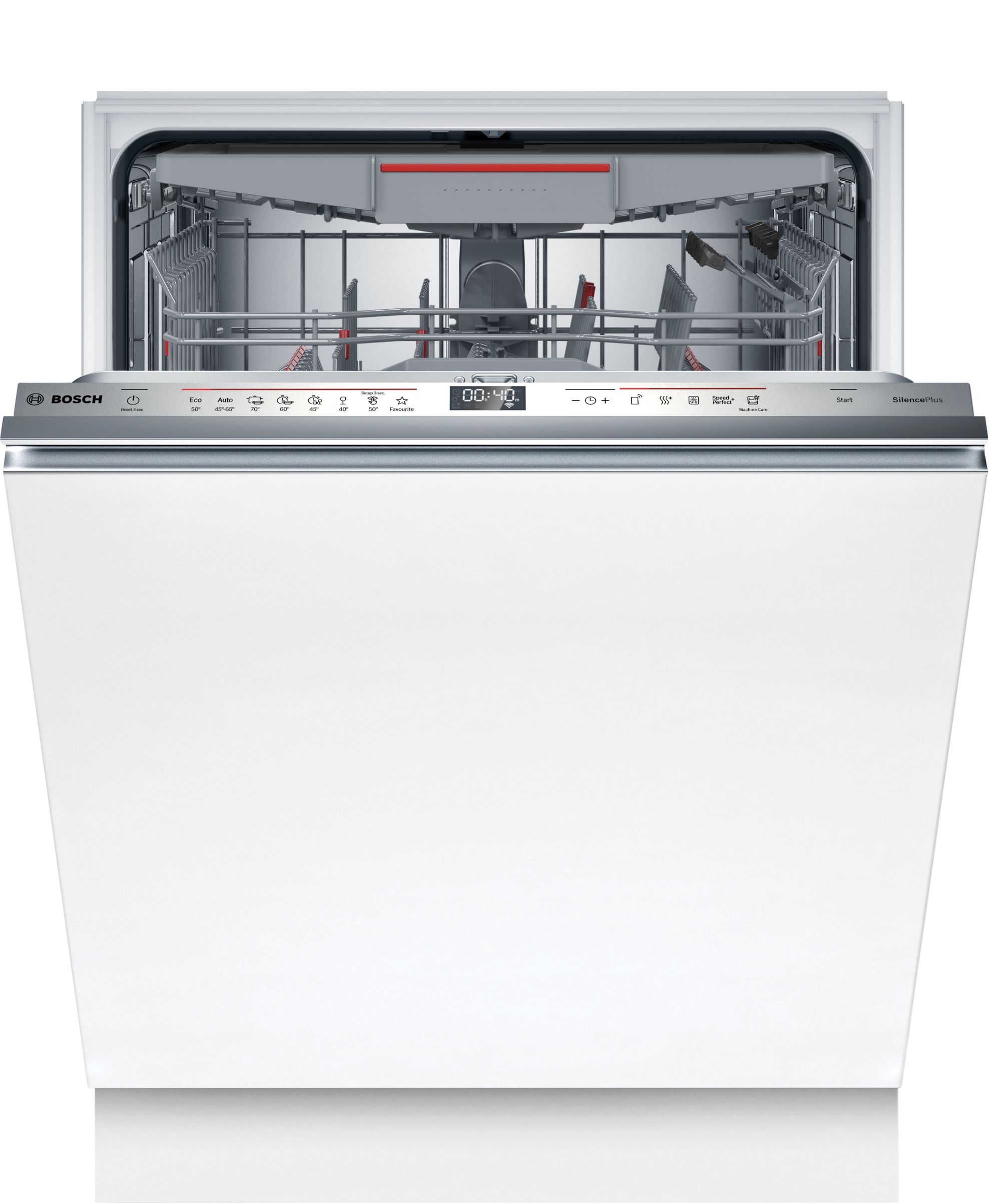 Bosch Serie 6 Lavavajillas totalmente integrable 60 cm Puerta deslizante SMT6ECX12E