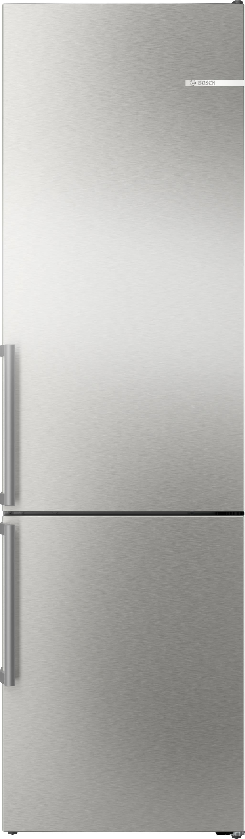 Bosch Serie 6 Frigorífico combinado de libre instalación 203 x 60 cm Acero antihuellas, Total NoFrost KGN39AIAU