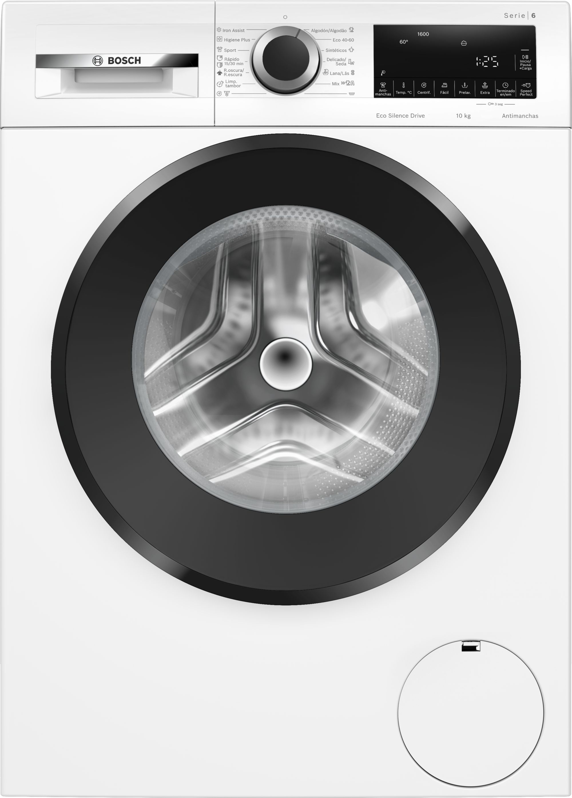 Bosch – Lavadora Bosch 10 kg / 1.600 rpm, Iron Assist – WGG256Z1ES.