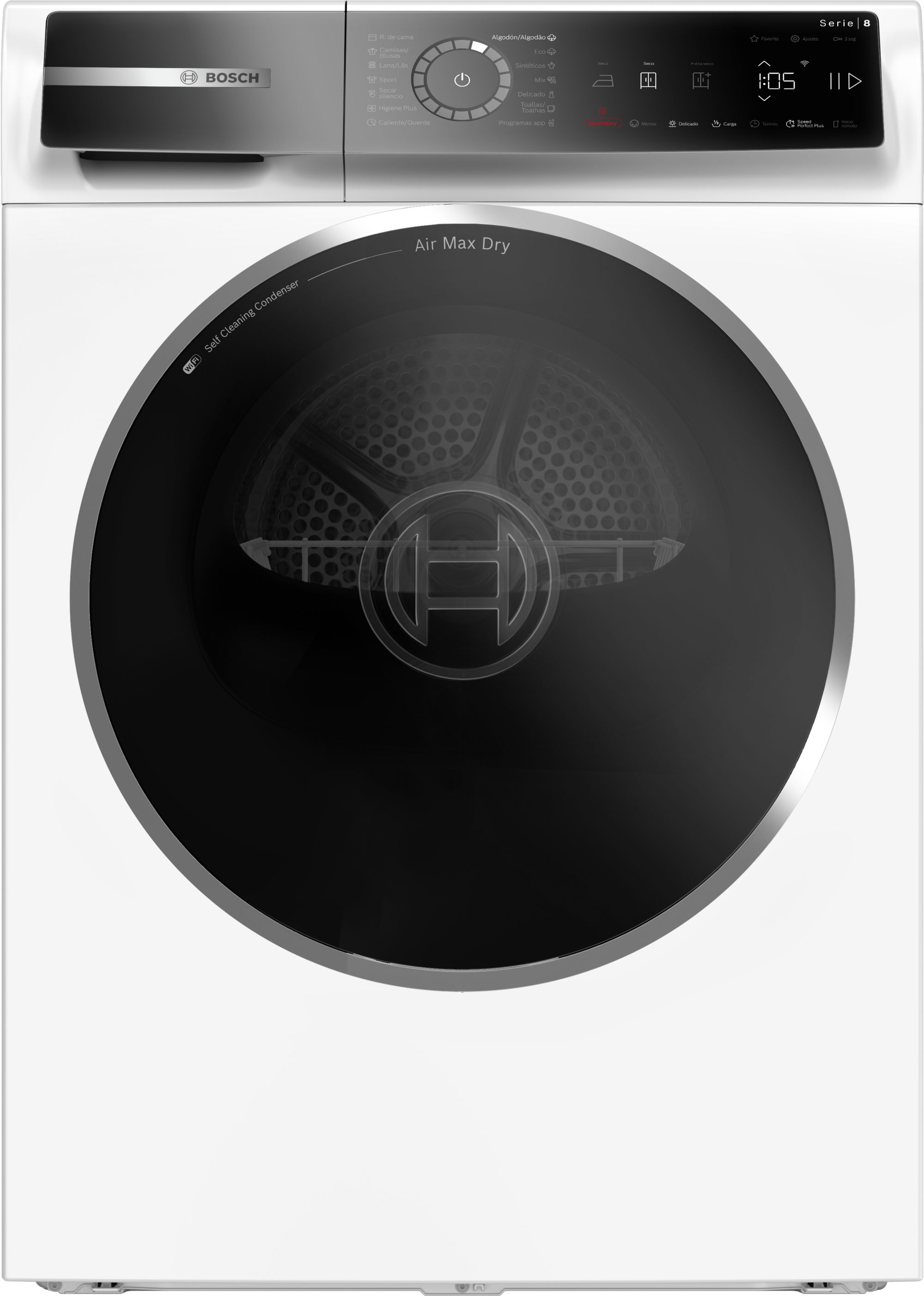 Bosch – Secadora Bosch 9 Kg, Bomba de Calor, Cool Dry – WRB247D0ES.