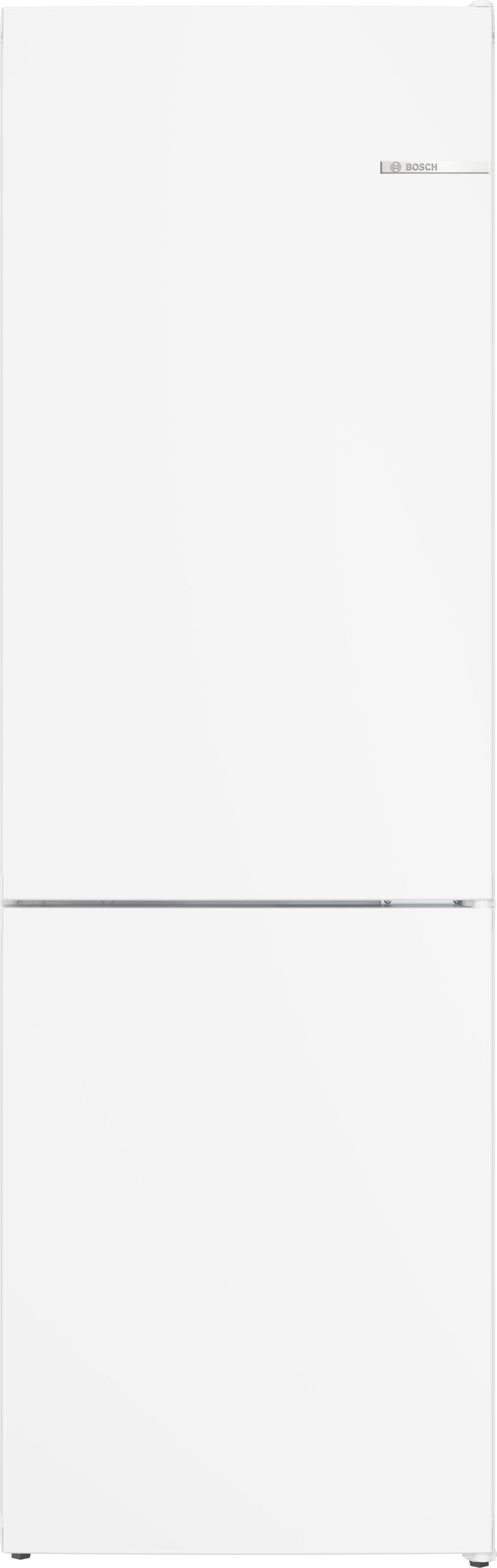 Bosch Serie 4 Frigorífico combinado de libre instalación 186 x 60 cm Blanco, Total NoFrost KGN362WCF