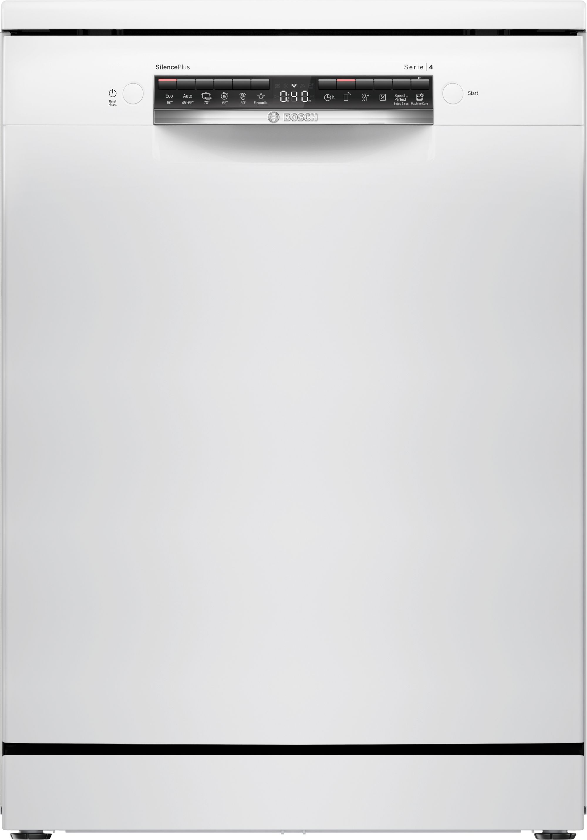 Bosch Serie 4 Lavavajillas de libre instalación 60 cm Blanco SMS4HKW08E