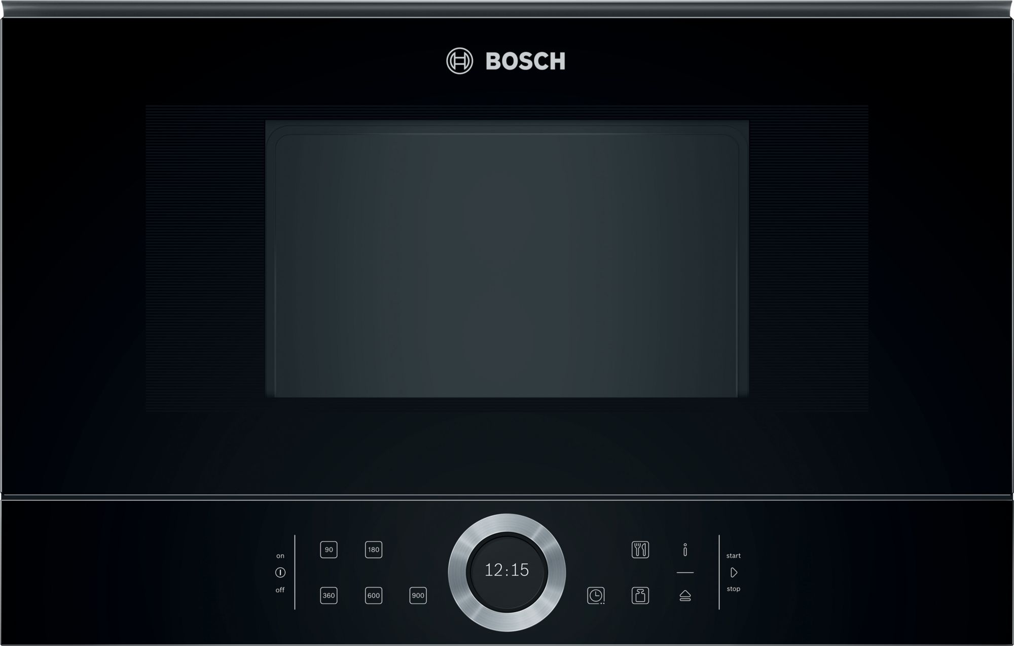 Bosch Serie 8 Microondas integrable Negro BFL634GB1