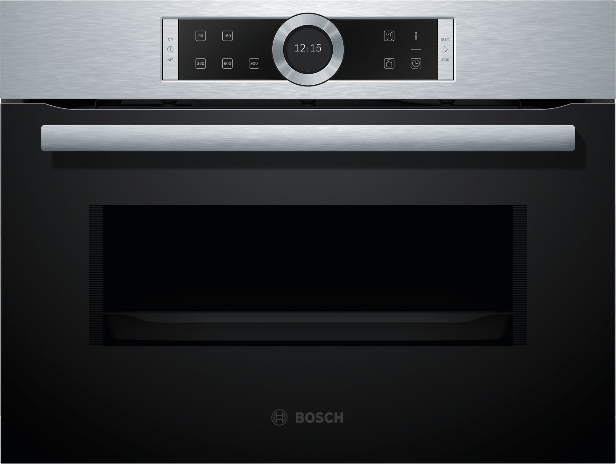 Bosch Serie 8 Microondas integrable 60 x 45 cm Acero inoxidable CFA634GS1