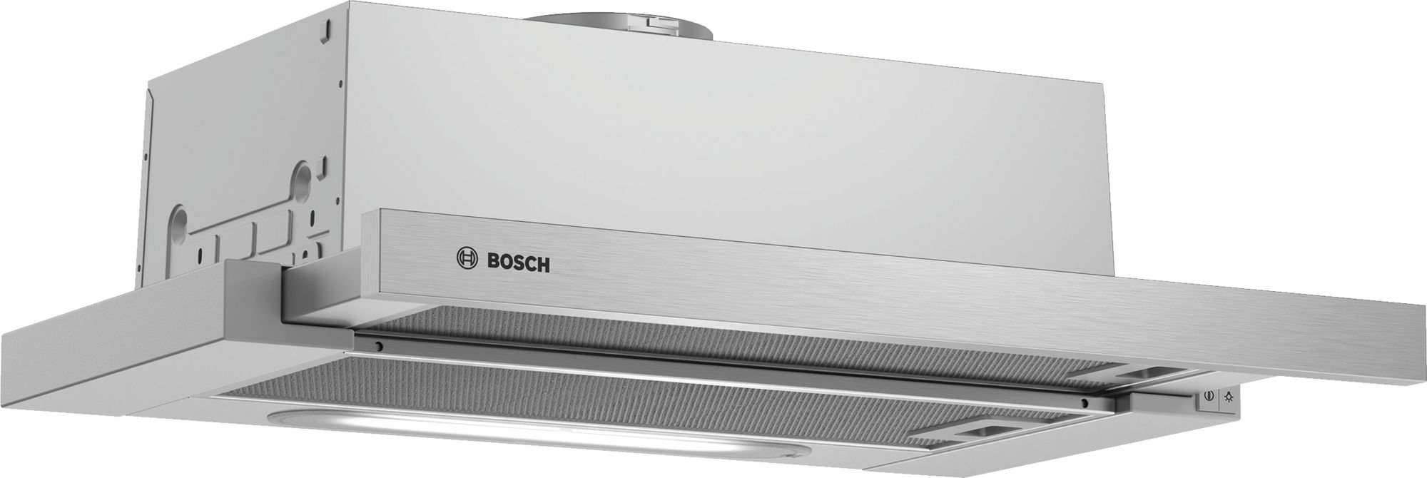 Bosch Serie 4 Campana telescópica 60 cm Plata DFT63AC50